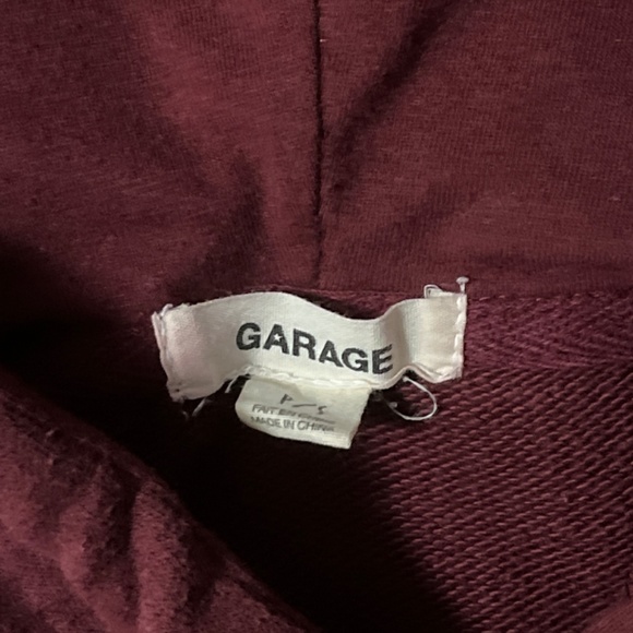 Garage Maroon Hoodie - Picture 3 of 4